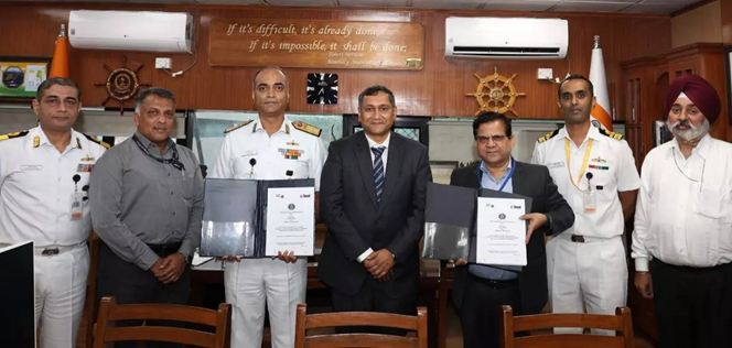 Indian Navy Signs MoU with BEML Ltd.