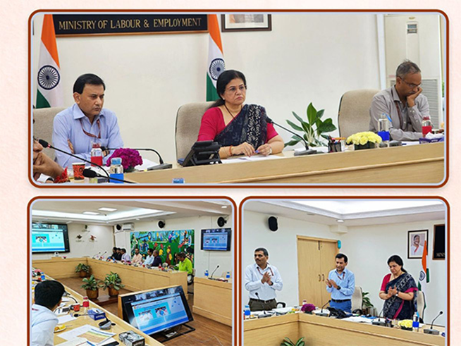 Launch of BoCW MIS Portal by Ministry of Labour & Employment