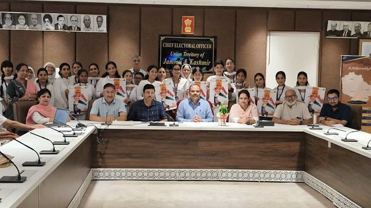 J&K Launches ‘Vote Ka Tyohar’ Theme Song