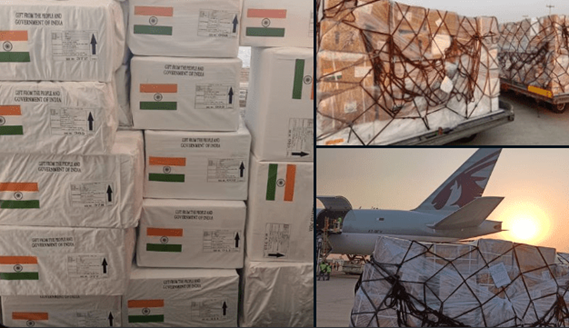 India Delivers Haemodialysis Machines to PNG, Supplies Aid to Lebanon