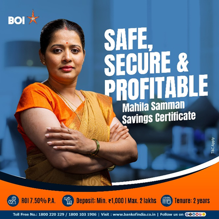 Mahila Samman Savings Certificate: Empowering Women Financially